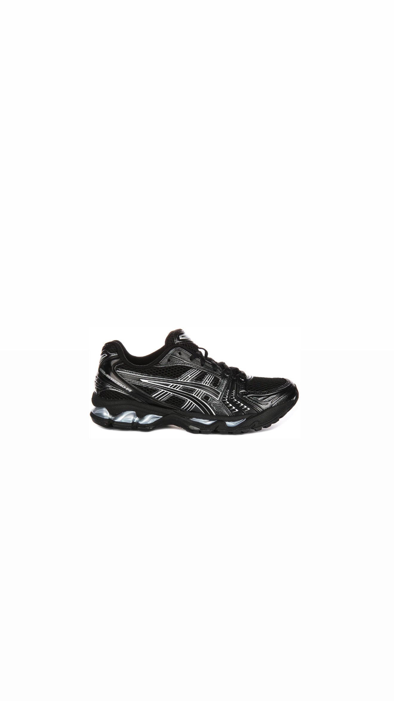 ASICS Gel-Kayano 14 en negro y plateado puro